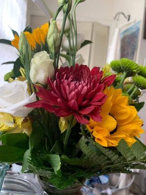 Beautiful, fresh get well bouquet