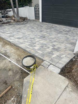 Driveway construction