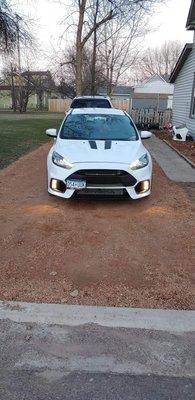 Focus ST to RS front bumper conversion