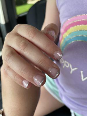 Nails by Iris. My daughter loved the spa experience here!