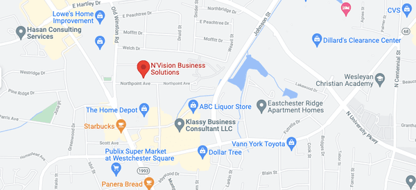 N'Vision Business Solutions' Office Location