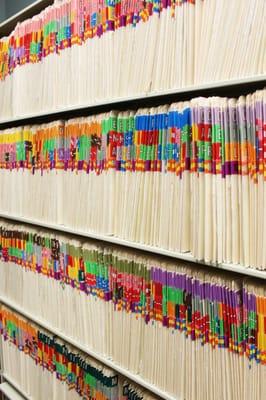 We specialize in medical records, legal documents, hr employee files, large format, microfilm and microfiche.