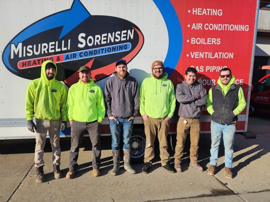 Some of our team of installers.