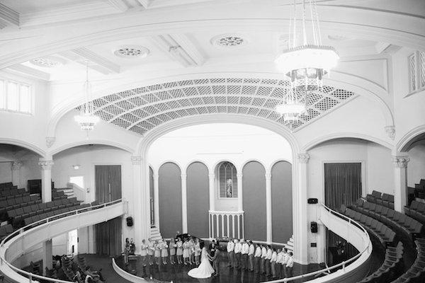 The Sanctuary - popular for weddings and for Sunday service - Photo by Rachael Kruse