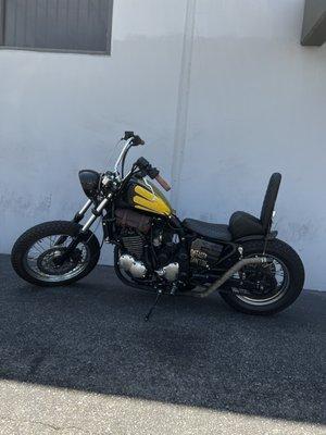 Triumph Chopper - fresh out of TNT