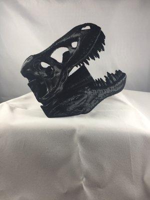 3D printed T-Rex shower head