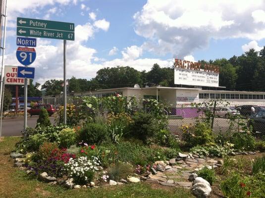 right off the ramp at Exit 1, off I-91.  Brattleboro.