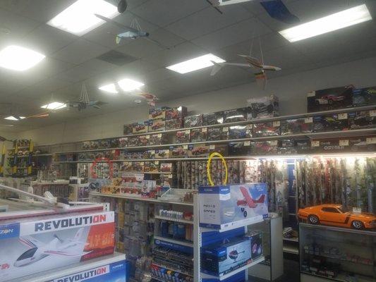 Full line of radio control cars and trucks!