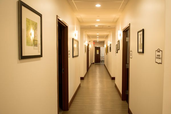 Hallway to Wide-Bore MRI