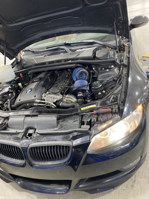 2008 Bmw 335i intake and turbo upgrades