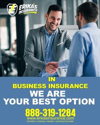 Find the best coverage for your business with Erika's Insurance