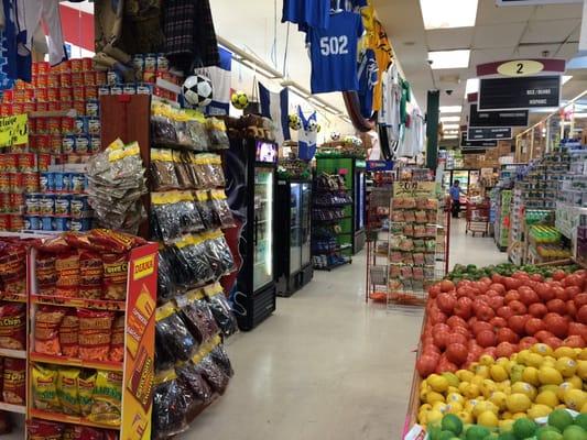 No supermarket is legit without soccer jerseys.