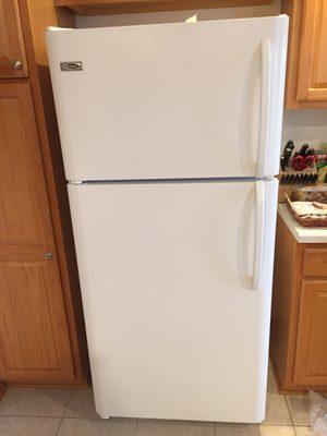 New refrigerator; no nonsense model. They seem to like this brand due to copper cooling coils.