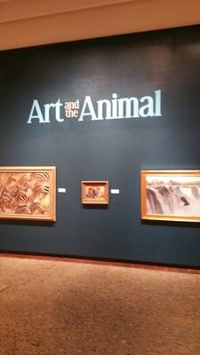 Check out the Art and the Animal exhibit.