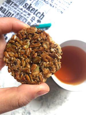 Nut free Granola Rounds.