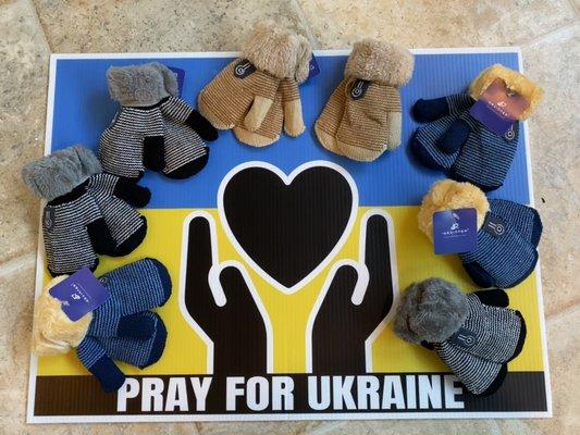 Our clothing drive for Ukraine