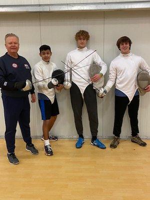 2022 Pope John Lions Fencers NJ State Individual Qualifiers