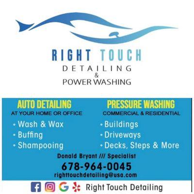 Right Touch Detailing