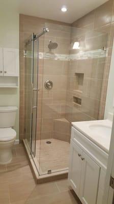 Custom shower at Severna Park, MD