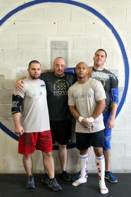 Team NOVA Strength & Conditioning Strongman Team at local contest