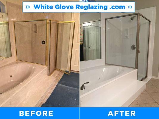 Baththub and Shower Stall Reglazing NYC