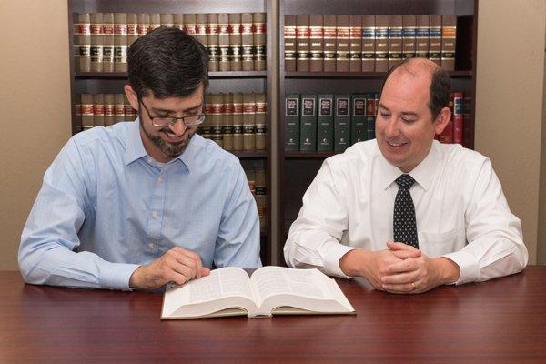 Attorneys Michael Faro and Christopher Crowder