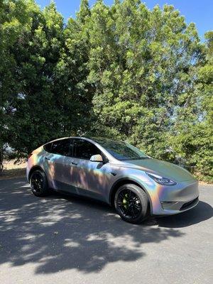 Psychedelic Full Tesla Wrap