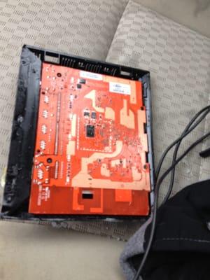 I smashed this 6 month old router in the pArking lot and they said they were calling the police