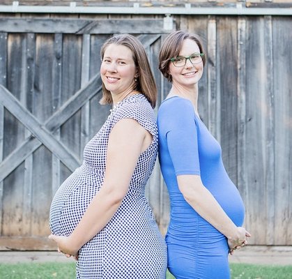 Emily DeRocco, D.C. (L) and Erica Bullock, D.C. (R)