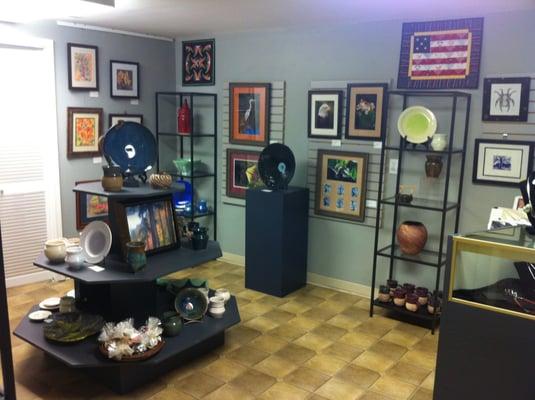 Gift Shop with Unique Items and Works of Art Created by Member Artists