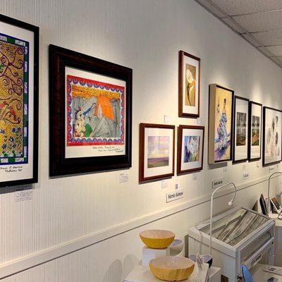 Madhubani Paintings from Ragini Prasad at Gallery9. https://www.madhubaniartusa.com/