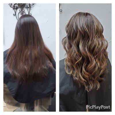 Before and After of Carmel Highlights