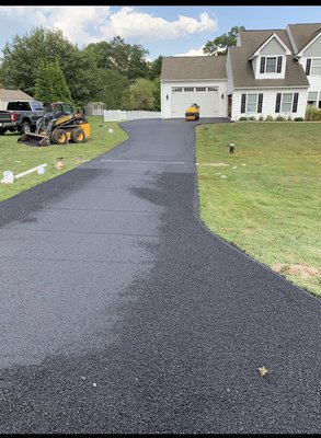 Re paved driveway