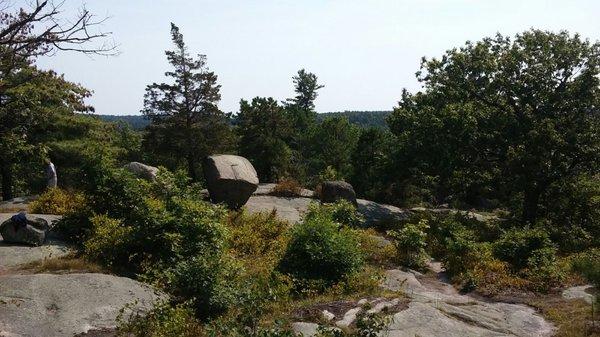 High ground Agassiz rock