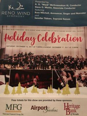 Fantastic score of songs during Holiday Celebration