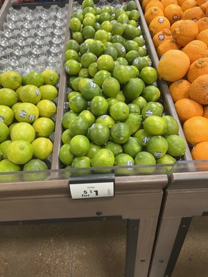 Limes cheaper than Walmart