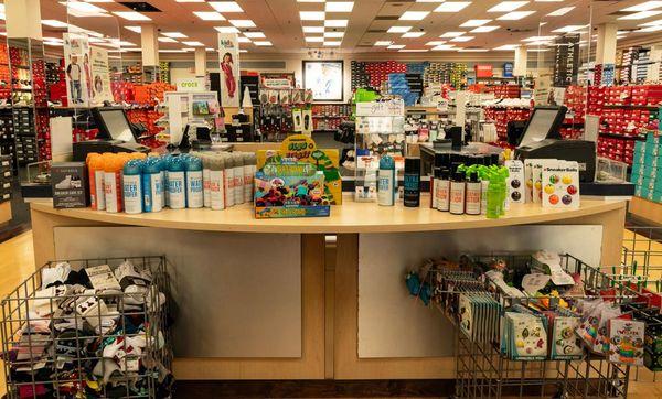 Wide Shot of Interior of Store