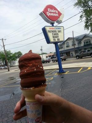 Chocolate Dipped Cone!