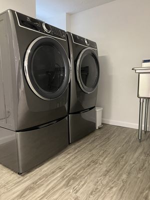 New laundry appliances