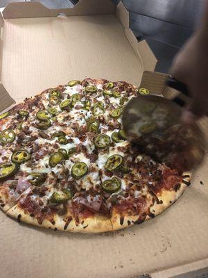 The Meat with Jalapeños