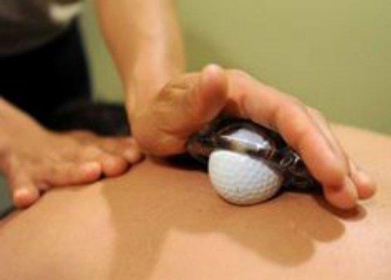 Heated Golfball massage