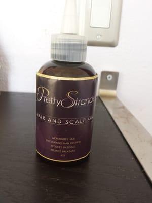 Pretty strands hair oil