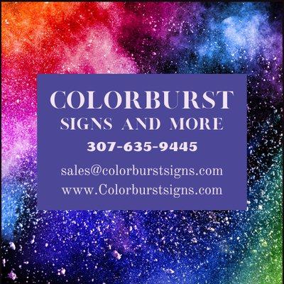 Colorburst Signs