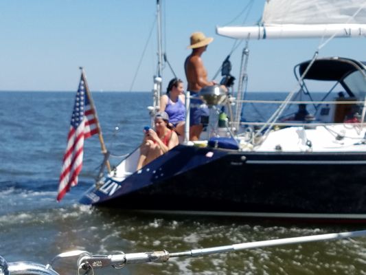 Sail with Captain Rick in Maryland. Learn to Sail or  join us for custom sailing charter