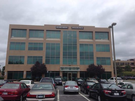 Front entrance of Horenberg insurance