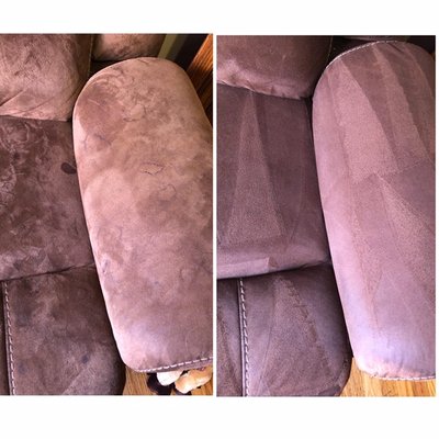 Fabric Furniture Cleaning - Before & After