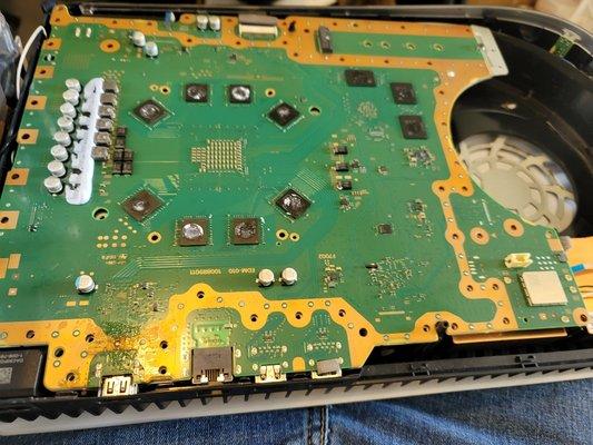 Playstation 5 motherboard hdmi port repair