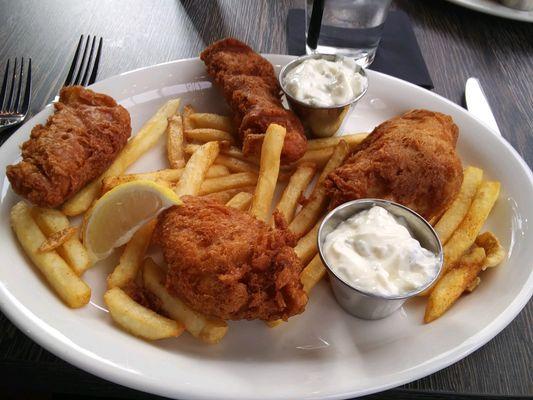 Beer-Battered Cod.