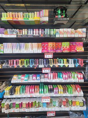 All kind of vape 
1000 puffs to 8000 puffs