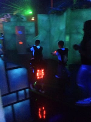 Lazer tag game!